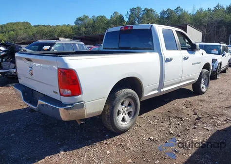 2012 Ram 1500 Slt from USA, damaged, VIN 1C6RD6GP8CS292207